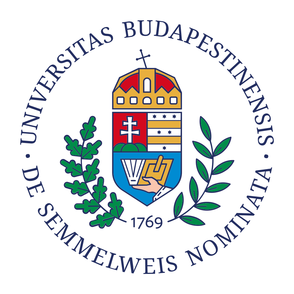 Semmelweis University logo - where Tamas teaches Data Science and ML